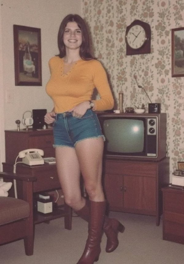 Yes she's grandma now. But she was really cool.