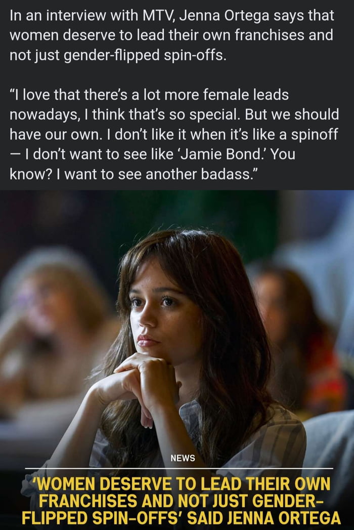 We don't need a "Jamie bond "?