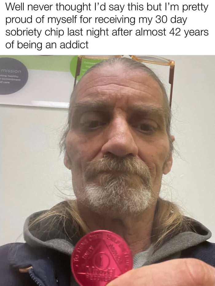 Big respect to this legend, 30 days is a huge step