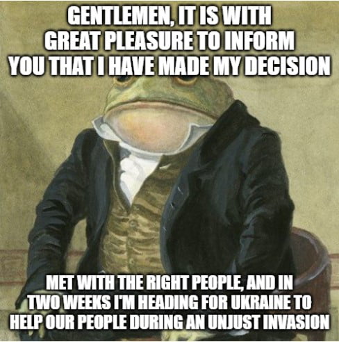 I have made my decision