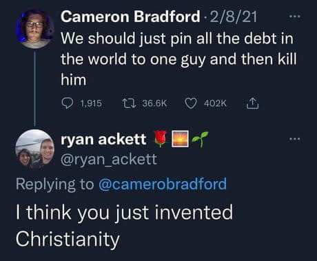 That's... one way to look at it