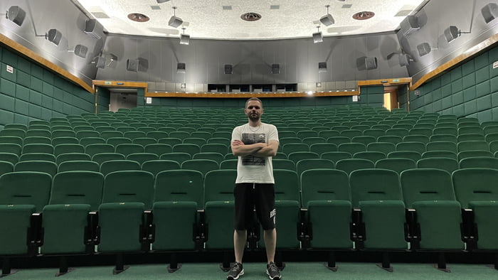 New dream job.Iam working as a movie projectionist.I just want to share with someone.I dont have many friends.