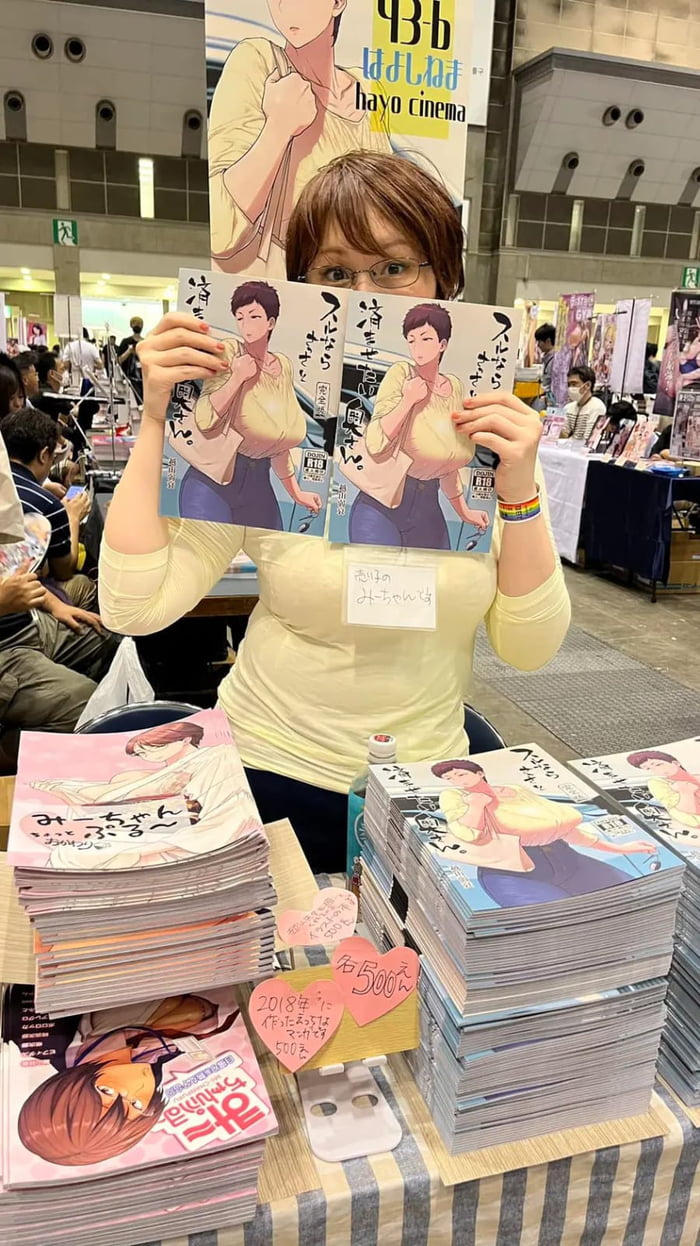 Western people, sjw and wokes : japan should stop making H with underaged kids in it!! meanwhile, japan : hello, im a woman. im an author of a H-doujin. some of wy works tells us about relationship between a 14 year old boy and 35 year old woman. enj