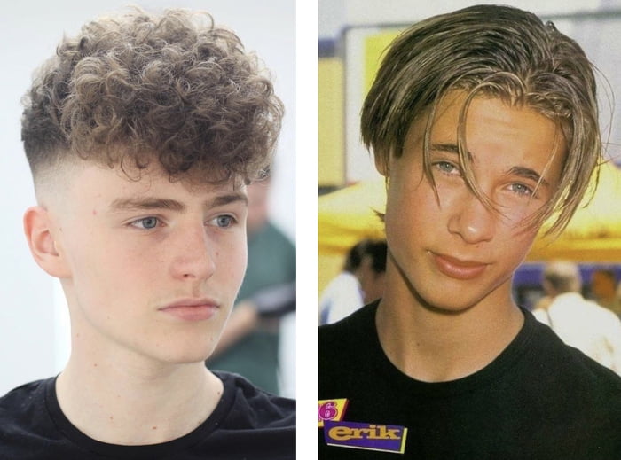 Can we go back to the 90s look? Still gay but a lot less than this broccoli shit