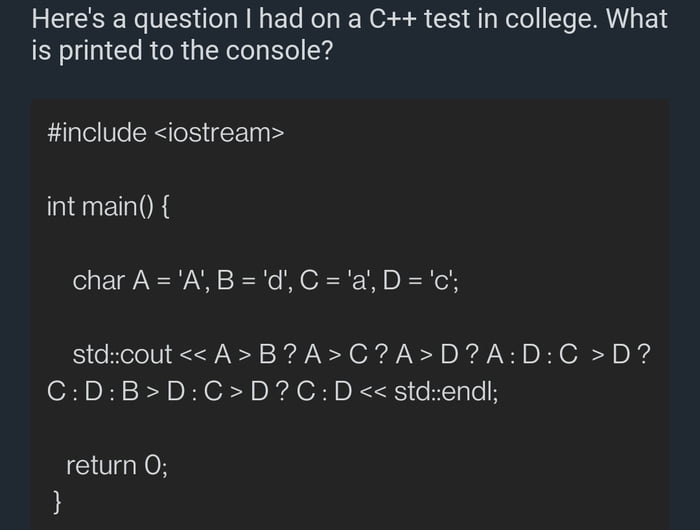 Ternary FTW