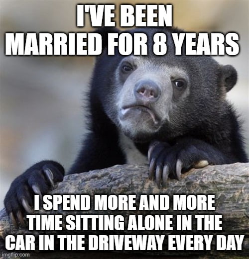 I don't want to get out