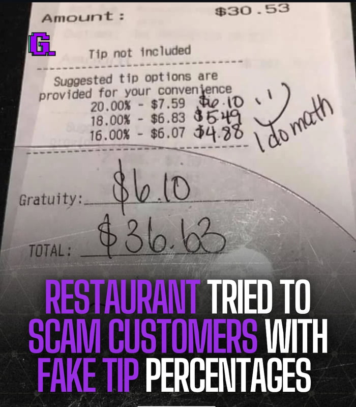 "Tipping culture"