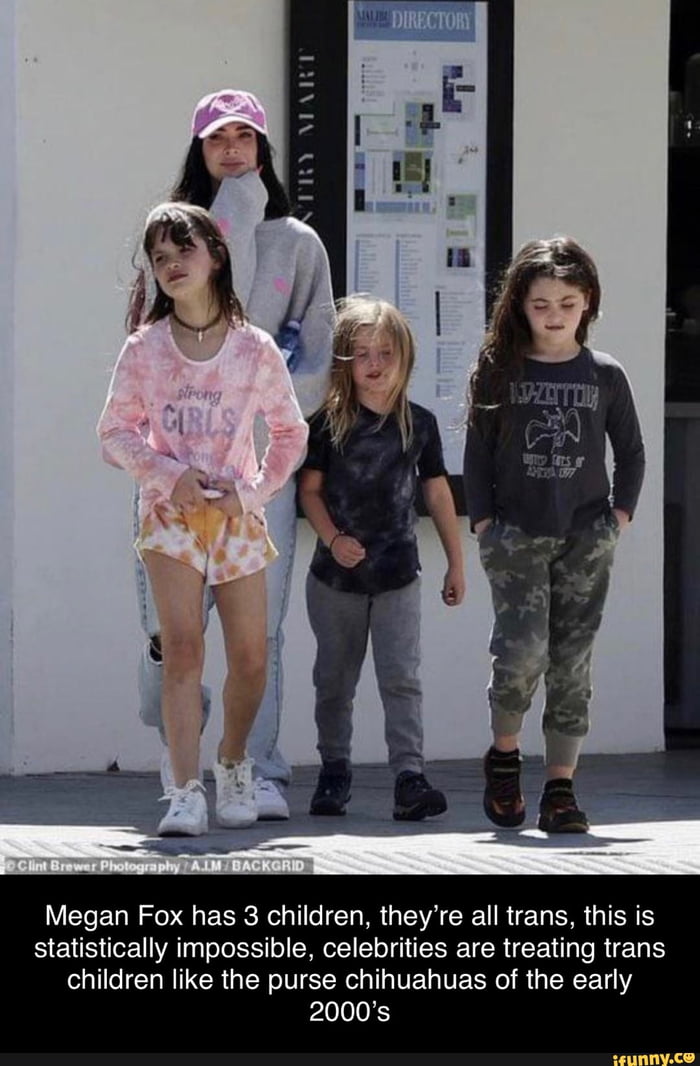 All of her kids are trans lmao