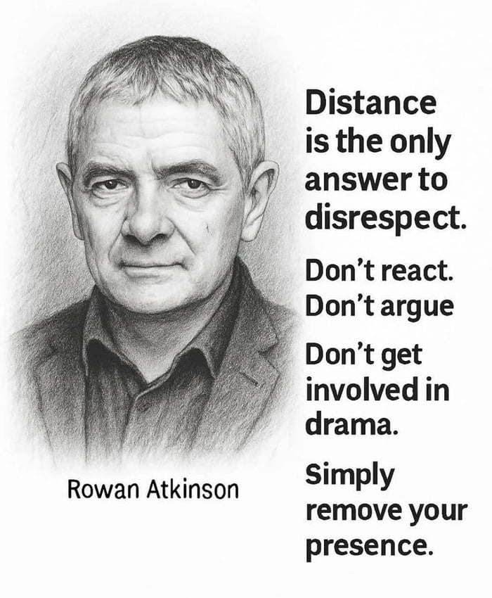 Rowan Atkinson said: