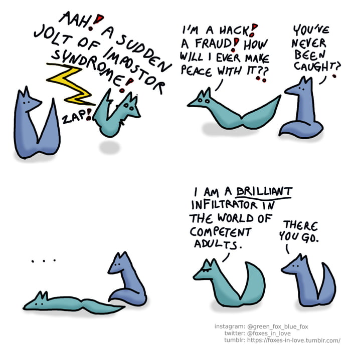New Perspective: You're not an imposter, you're a brilliant infiltrator!