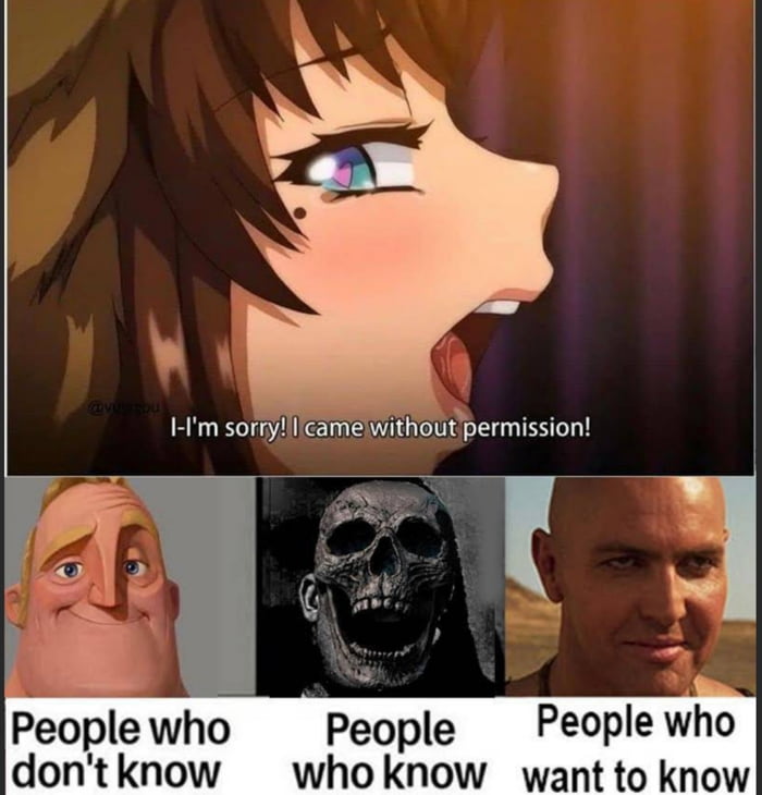 Those who want to know shall know...