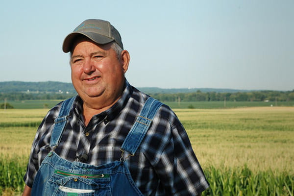 Rest In Peace Dave Brandt "It Ain't Much, but it's honest work" farmer.