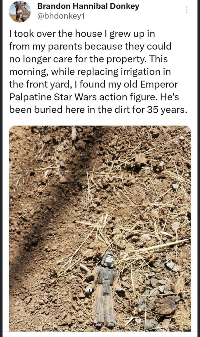 Somehow Palpatine returned