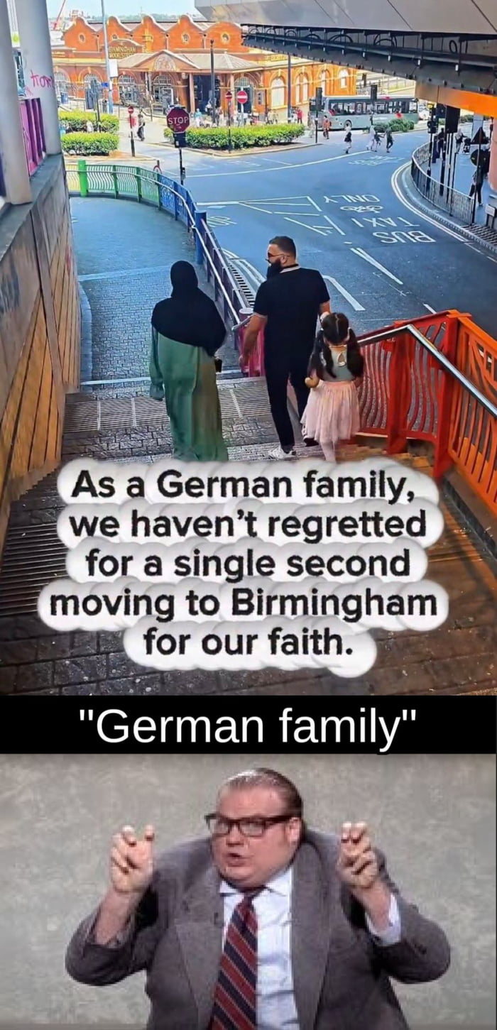 If only there was a continent full of people with a similar faith. The Brits are now a minority in Birmingham.