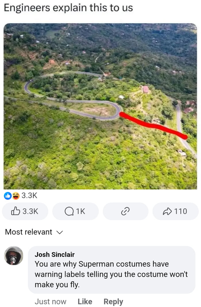 The comment section delivers again.