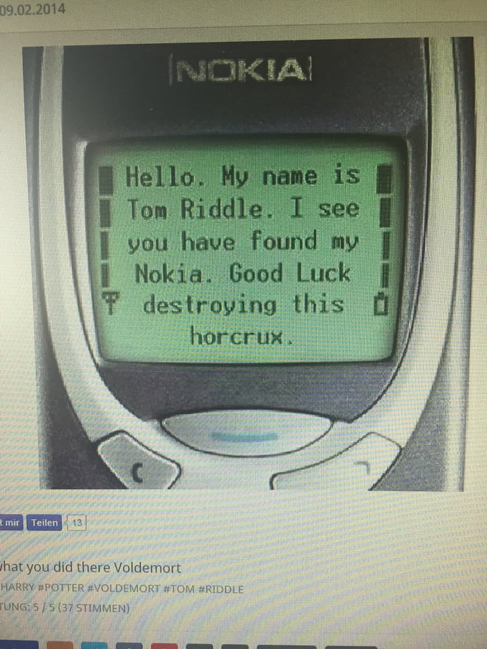 The hardest horcrux