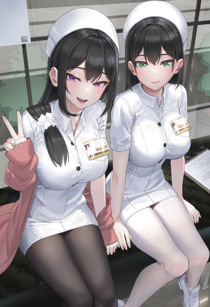 Nurses on a break