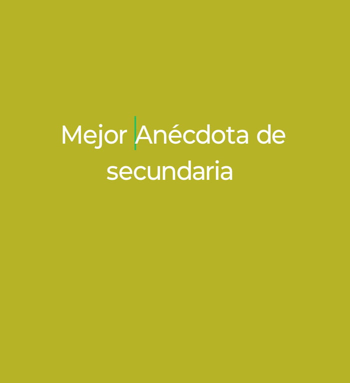 Mañana es el día del maestro. Propongo temática