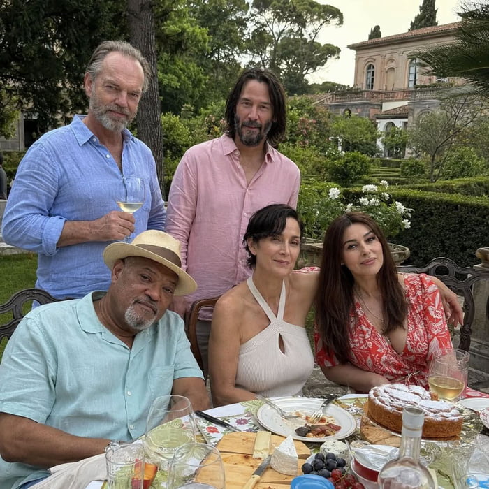 When Keanu arrived: "Missssssssshhter Andersson...."