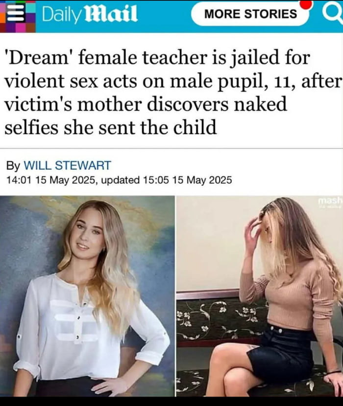 It's like they can't find someone their age.