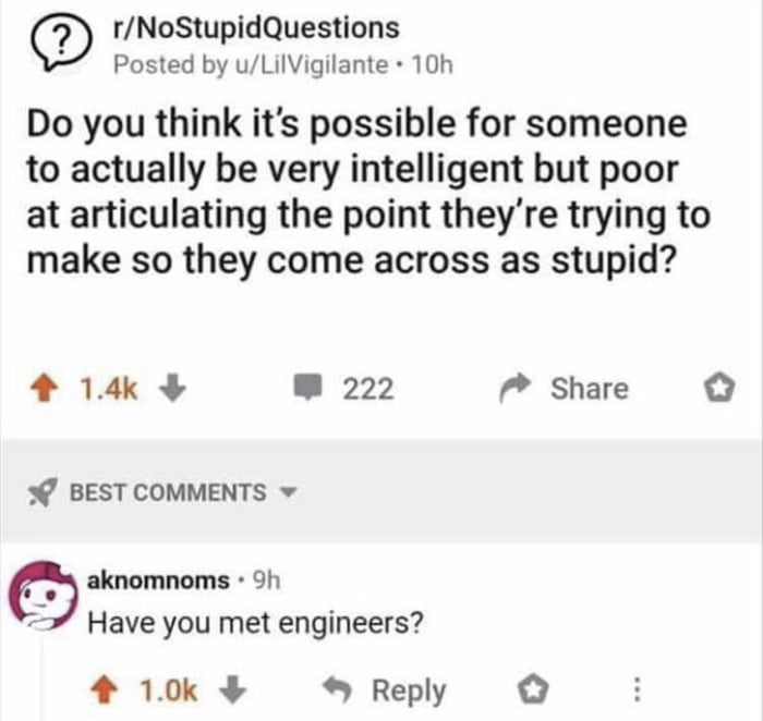 Well, of course I know him. He is me