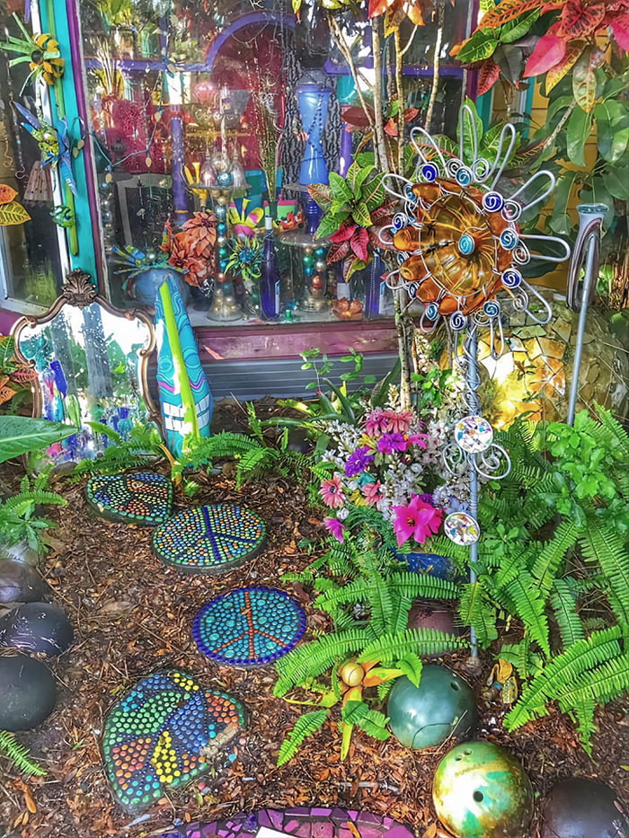 20 years in the making, this couple has named their garden Whimzeyland.