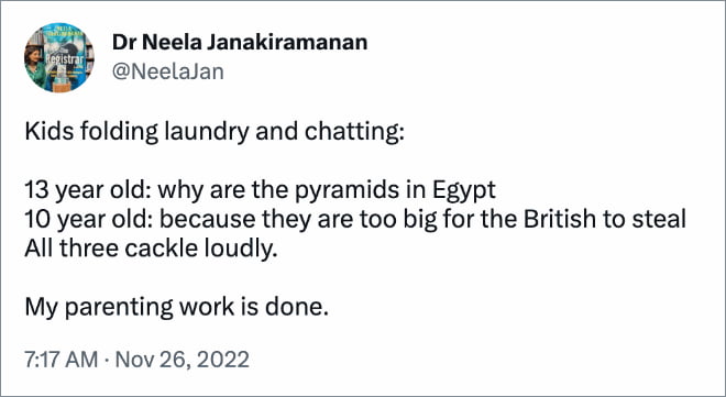 The British...