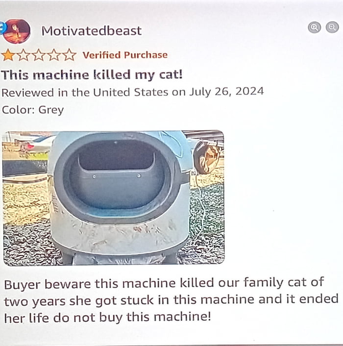 The DEADLY self-cleaning Litter boxes..