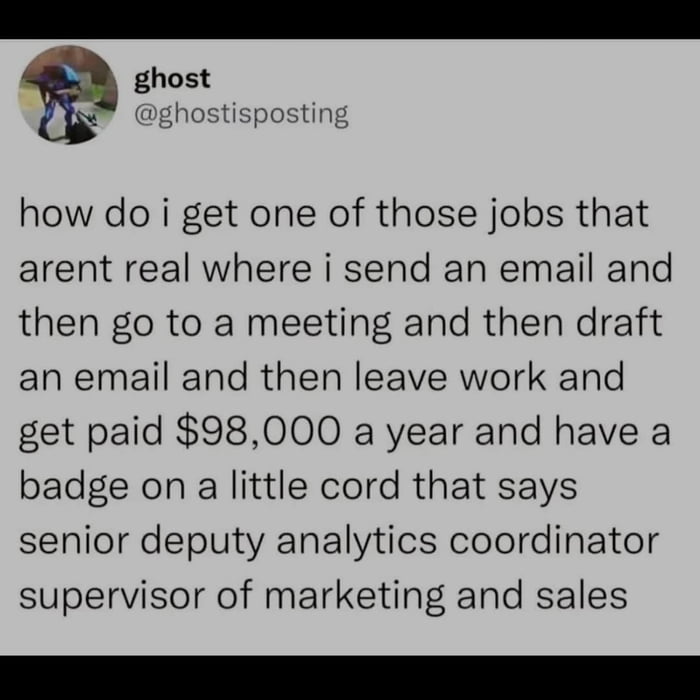 Sign me up for this job, sounds like a dream