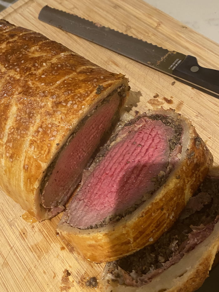 First time making beef Wellington.