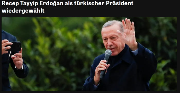 Erdogan reelected. Sincerly Turks. You deserve everything thats comming for you. You elected it.