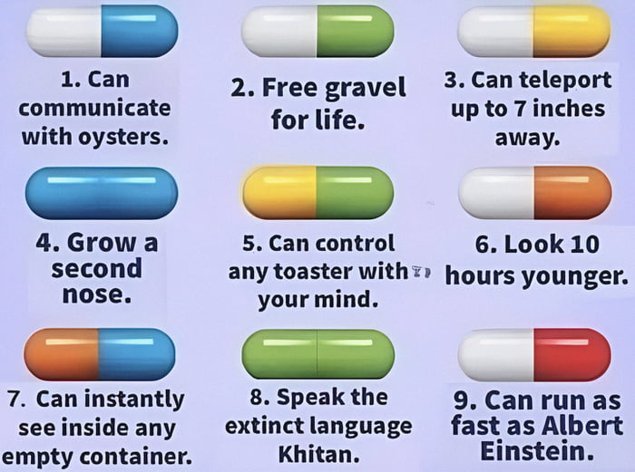 I'd swallow em all to be a god