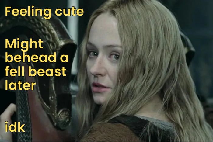 Typical warrior princess schedule
