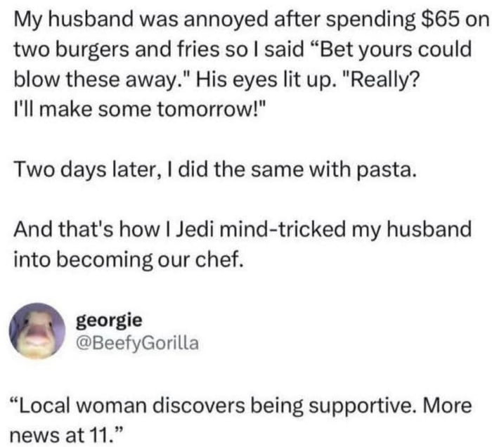 Masterful manipulation for a delicious result