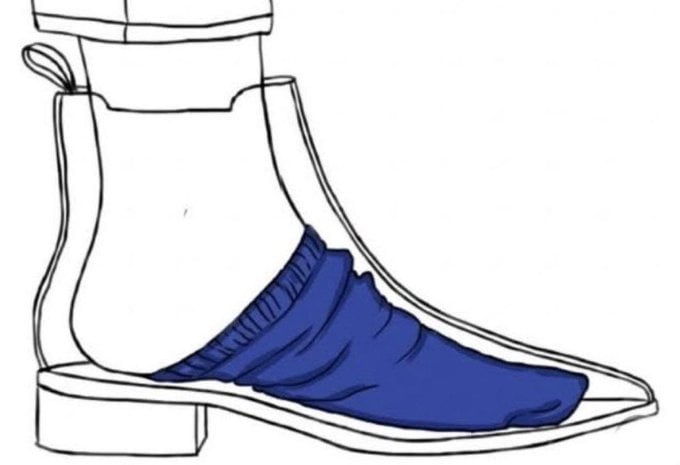 "You can't feel an image!" The image: