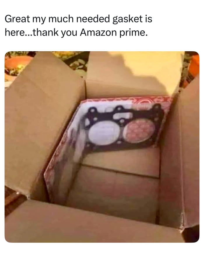 When Amazon Prime delivers... a surprise