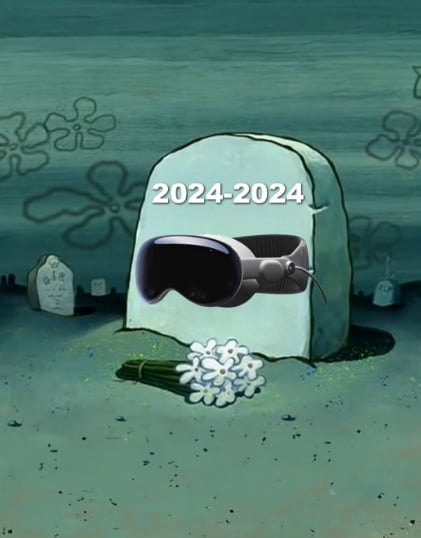 RIP Vision Pro 2024-2024