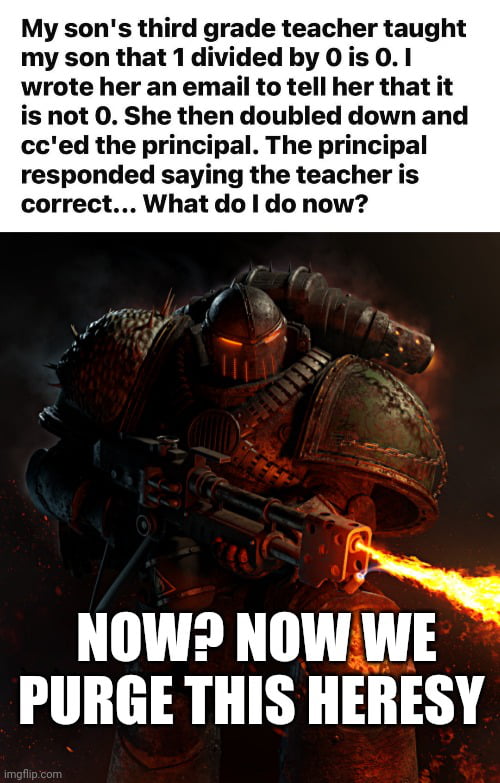 I mean math is racist, so the teacher is correct.