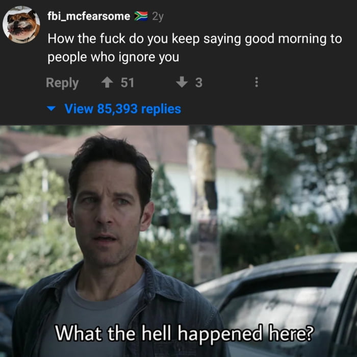 Now that must have been a looong conversation