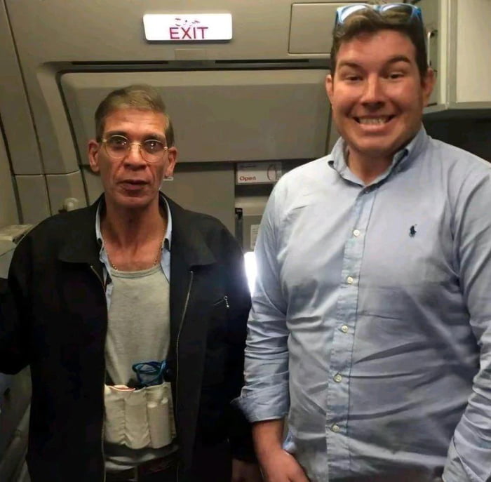 In 2016, a guy hijacked an Egyptian airline with explosives packed to him. A British man on board asked for a picture with the hijacker as it was happening