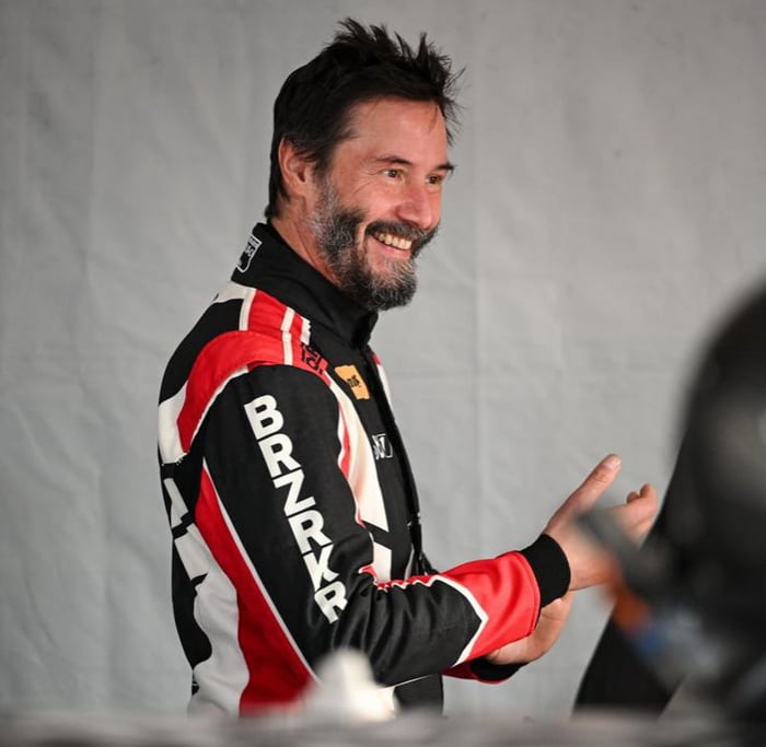 Keanu Reeves made his professional car racing debut today in the Toyota GR Cup and placed 25th out of 35.