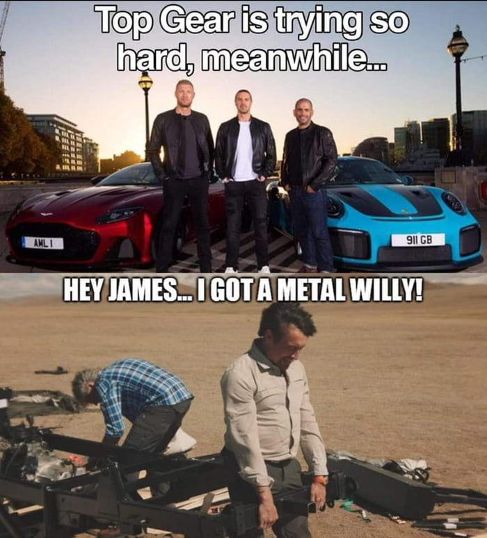 Top Gear to no gear.