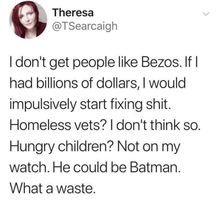 Richest man with the poorest taste