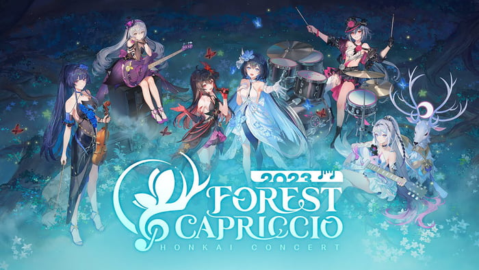 Watch the Honkai Impact 3rd Forest Capriccio Online Concert together now!
