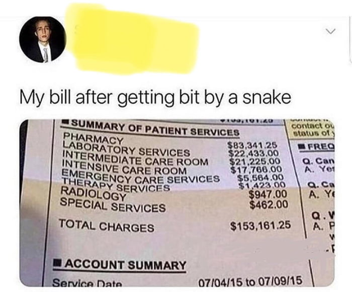 American healthcare system is broken