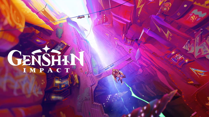 Swing around the spectacular world to escape reality and immerse yourself in the enchanting realm of Natlan in Genshin Impact.