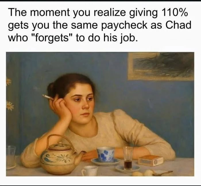 That moment of clarity at work