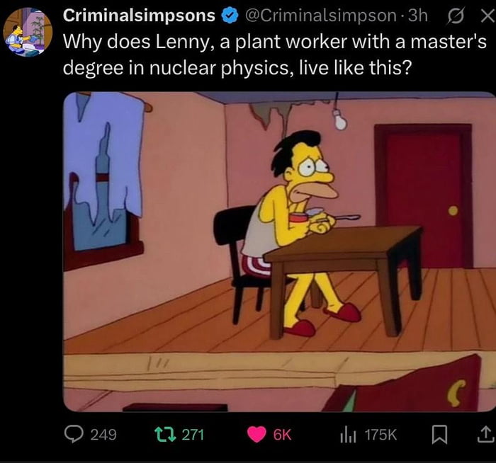 Poor Lenny