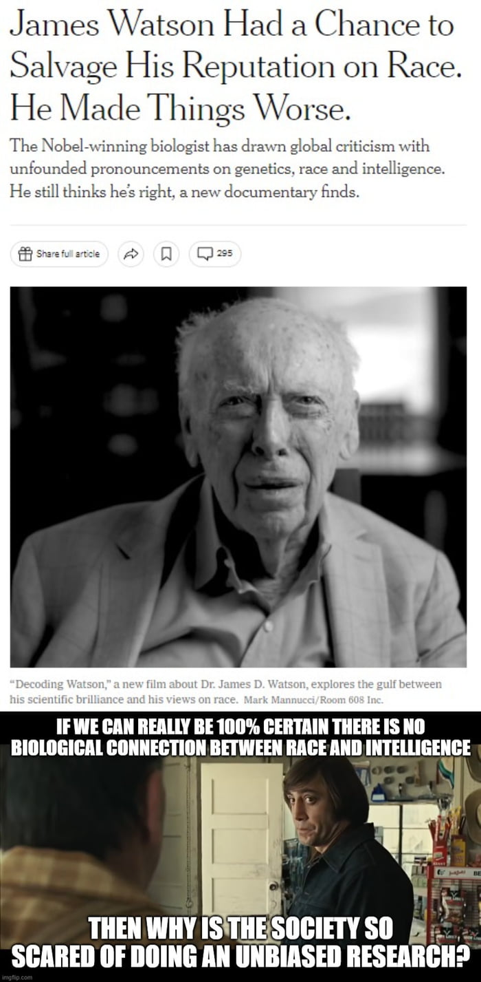 If there is no connection then there is nothing to be afraid of. If there is, isn't the purpose of science to reveal the truth?