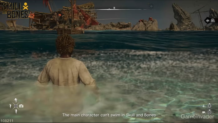 A pirate game where u can't EVEN SWIM. That's exactly what we wanted from a pirate game.